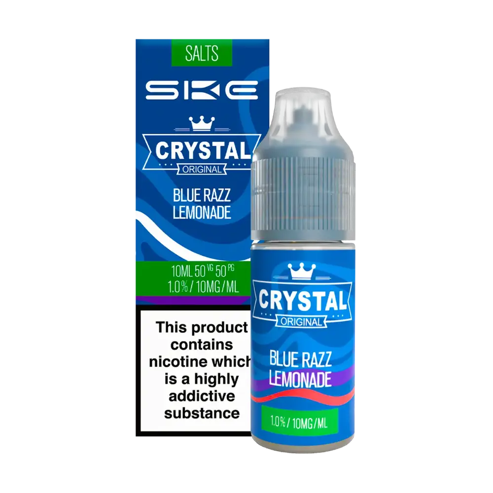 SKE Crystal Original Blue Razz Lemonade Nic Salt 10ml-10mg